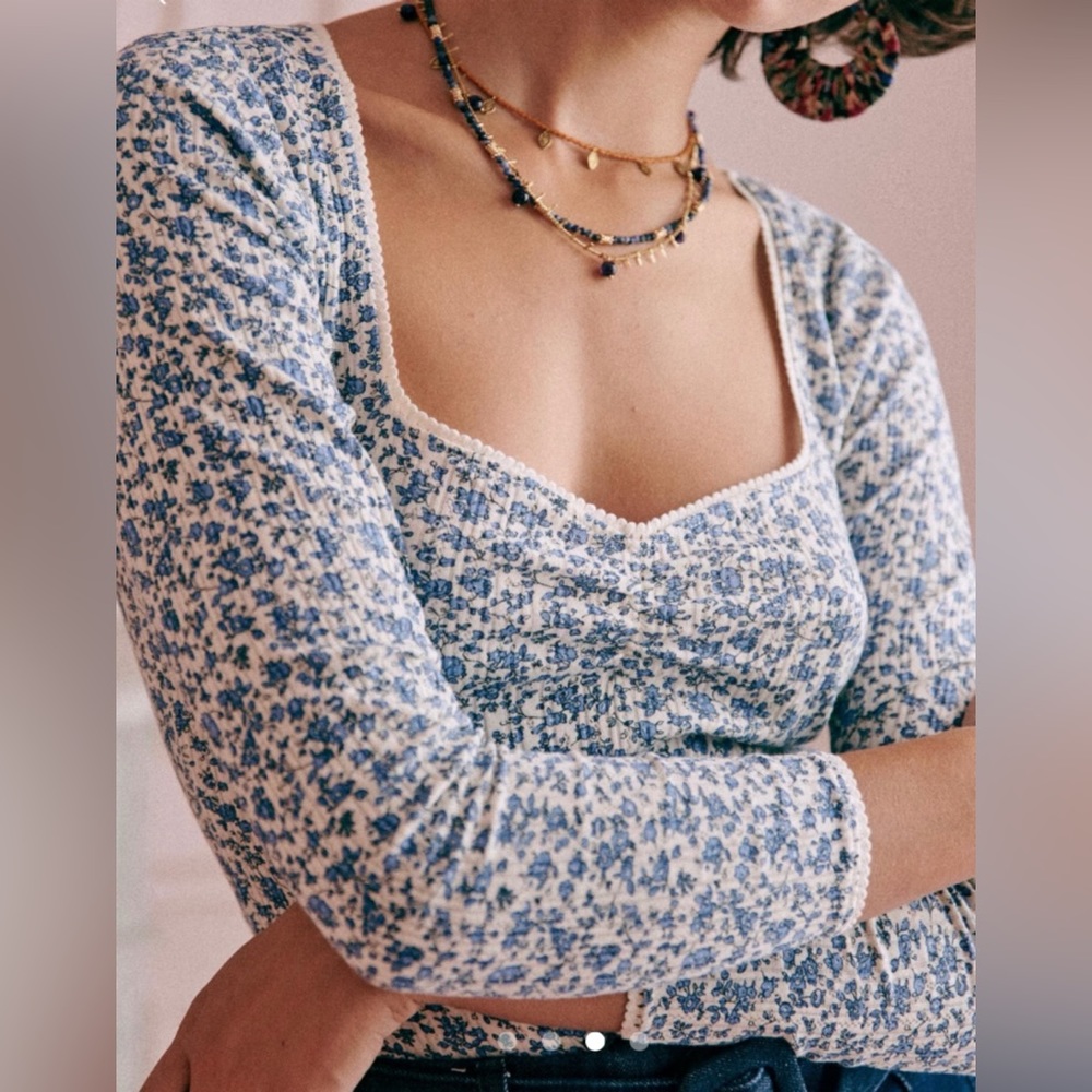 Sezane top size 40 (US M)